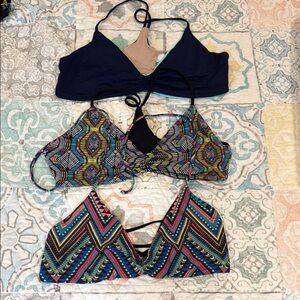 L*Space Multicolor Bikini Tops